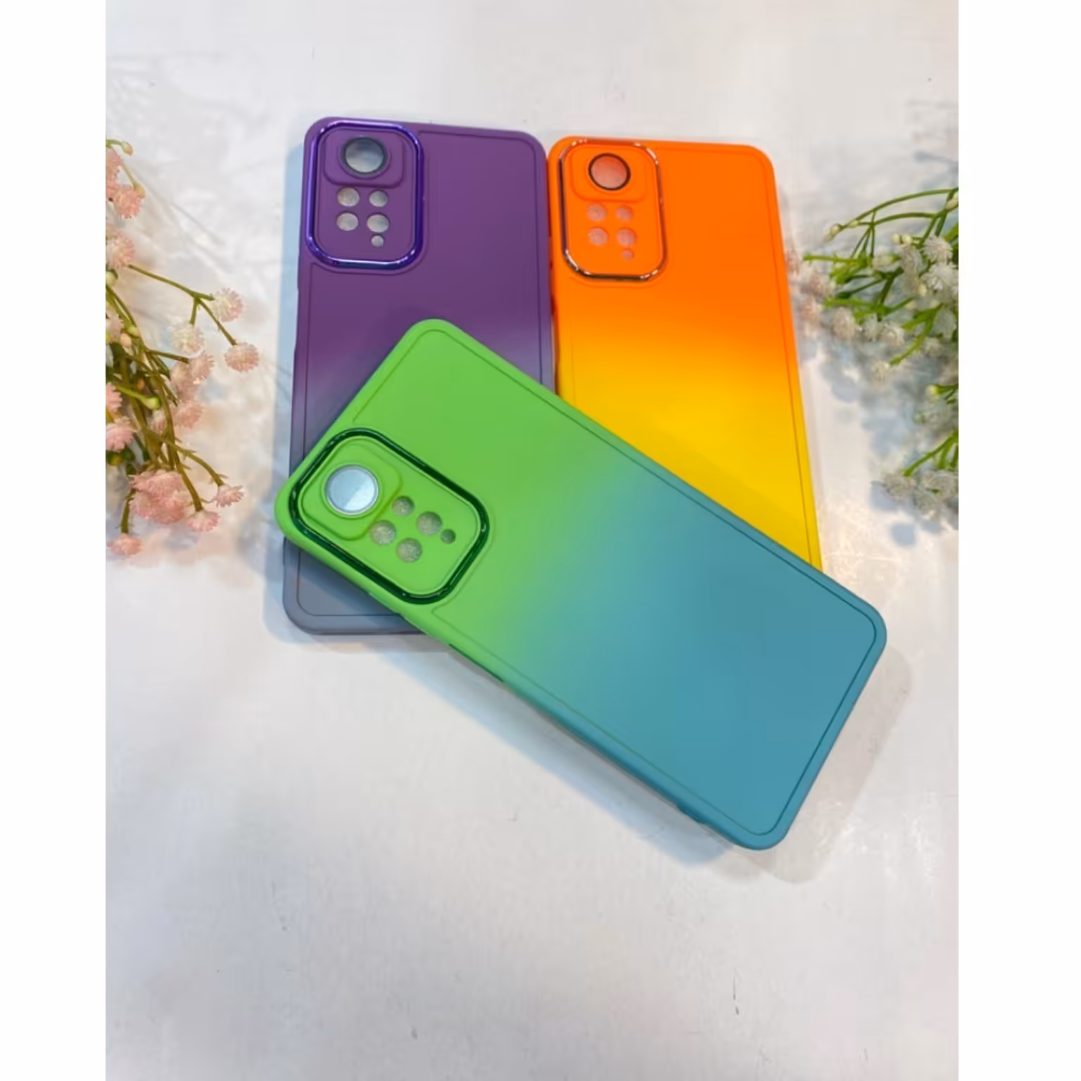 کاور دورنگی محافظ لنز(ارسال رایگان)note11.4G        note12.4G