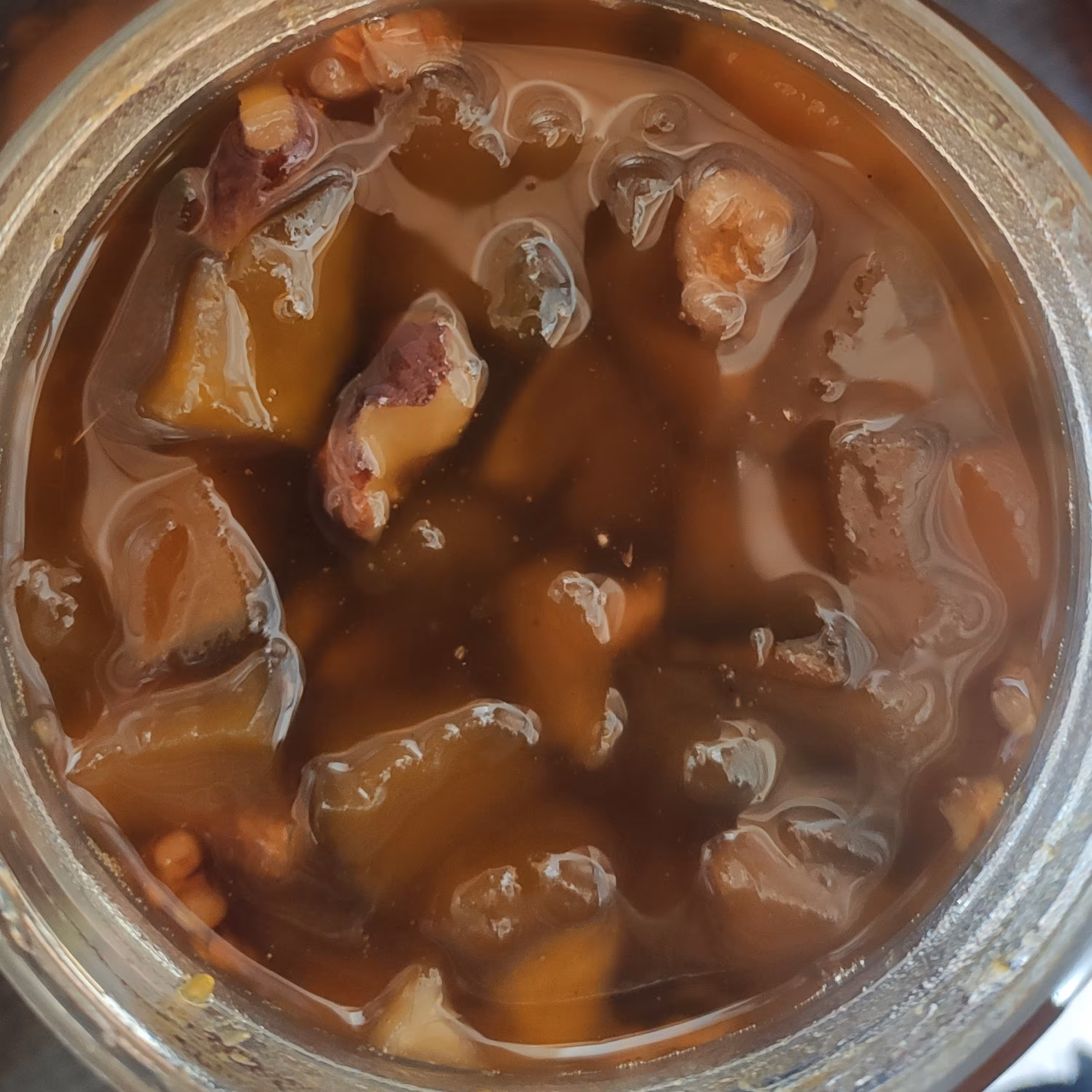 مربای کدو  (  دو کیلوگرمی ) کاملا کاملا  خانگی ، گردو دار ، ارگانیک ارگانیک ، شیرین و خوشمزه ، 