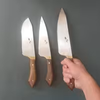 ست چاقوی قصابی فولادفنر دستساز زنجان