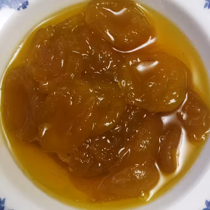 مربای زرد الوی خانگی 480گرمی