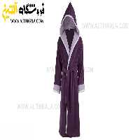 حوله پالتویی کودک سلین طرح پسفیک بنفش-یاسی سایز 10-11