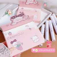 تینت رژ لب 5 عددی خرسی جعبه صورتی