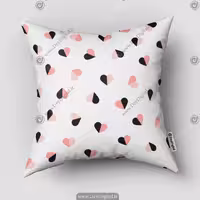 کوسن چاپی طرح قلب قلبی SM-12602