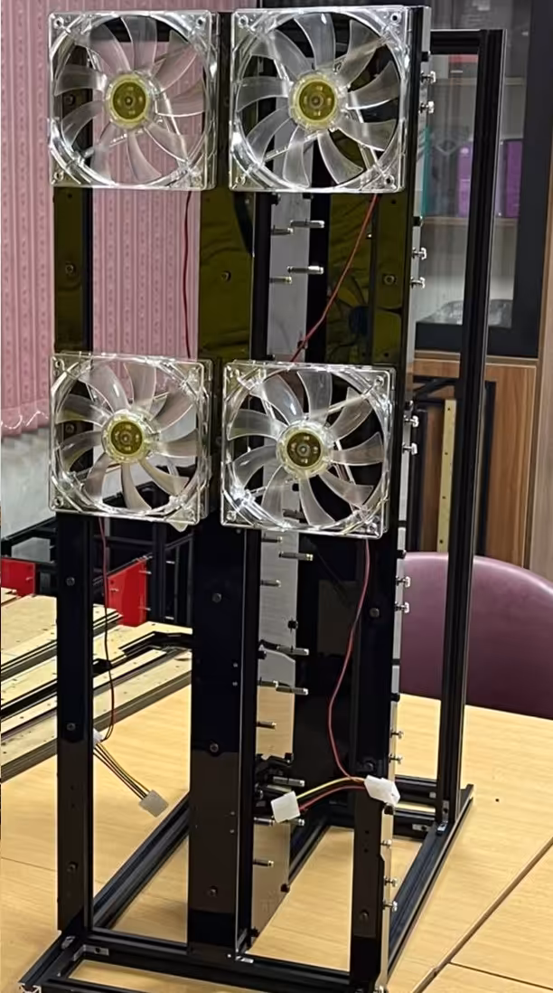 شاسی ریگ ماینینگ 4 کارته