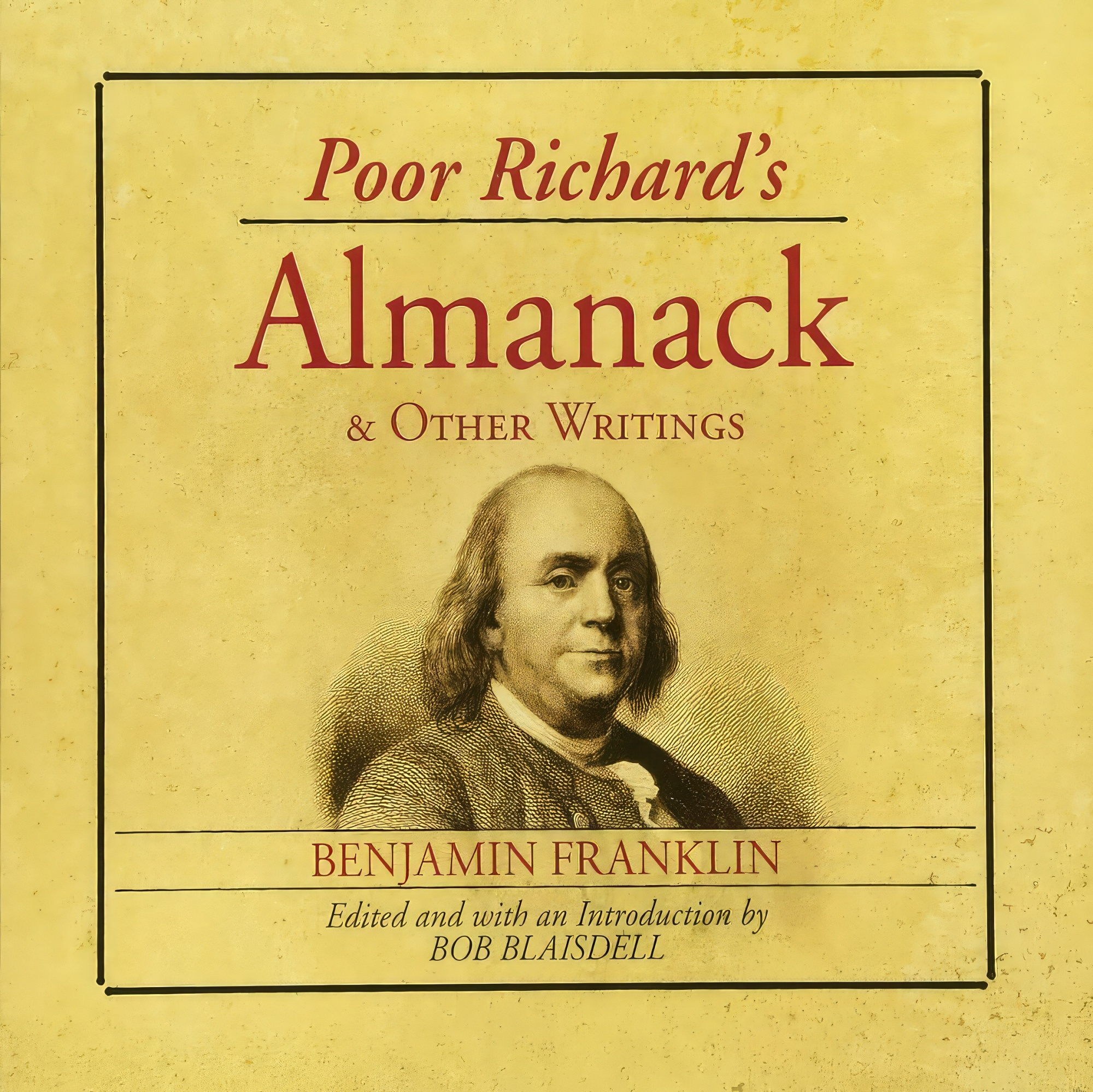 کتاب زبان اصلی Poor Richards Almanack and Other Writings