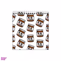 دفتر طراحی بامبیلیپ طرح پترن نوتلایی کد 0546373