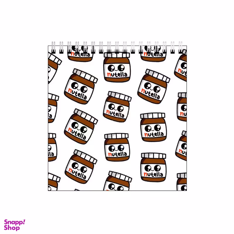 دفتر طراحی بامبیلیپ طرح پترن نوتلایی کد 0546373