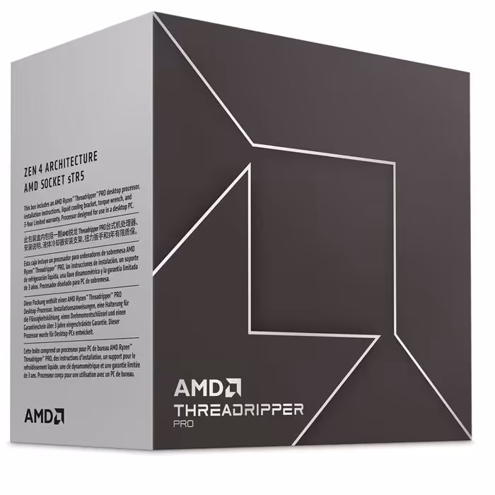 پردازنده ای ام دی CPU AMD Ryzen Threadripper PRO 7965WX باکس