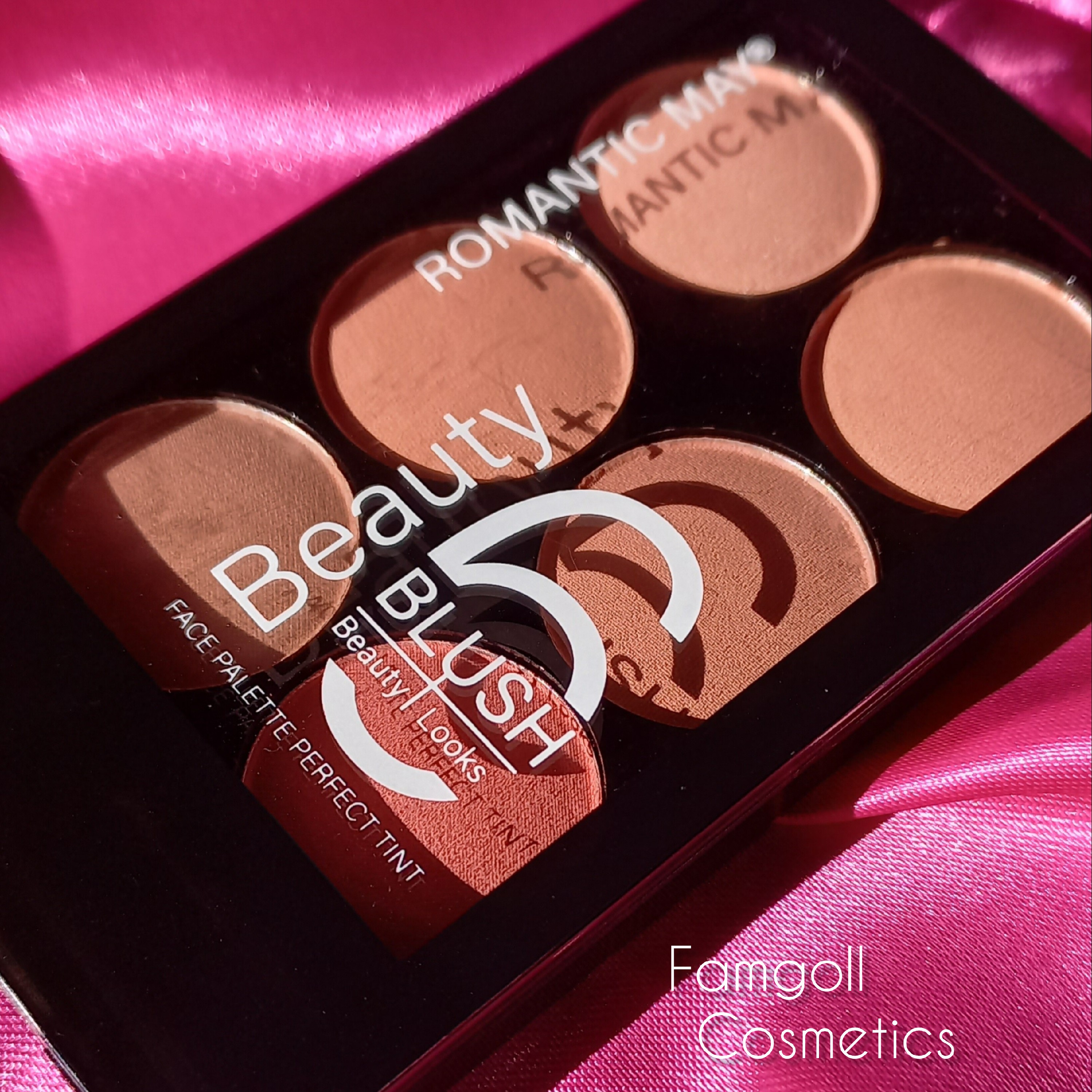 رژگونه 6رنگ رمانتیک