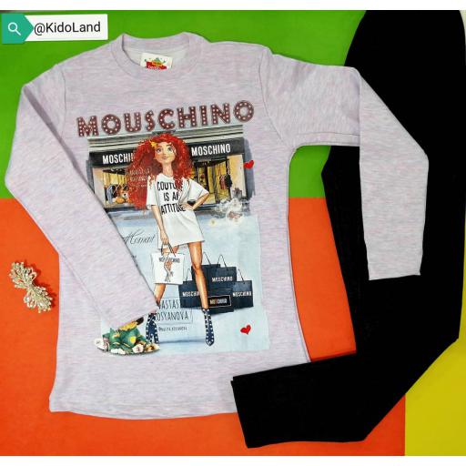 ست بلوز وشلوار دورس دخترانه مناسب نوجوان سایز 60 و 65 رنگ گل‌بهی و صورتی موجود