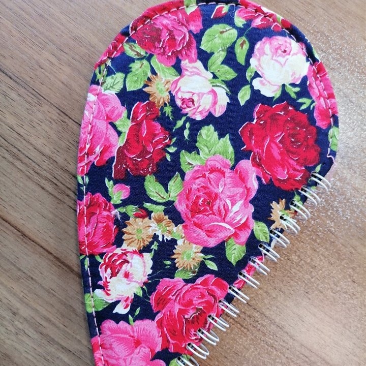 دفترچه پارچه ای (طرح قلب)