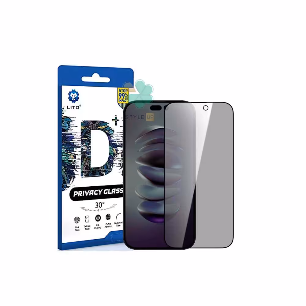گلس گوشی آیفون Apple iPhone 14 Pro مدل LITO D  Privacy
