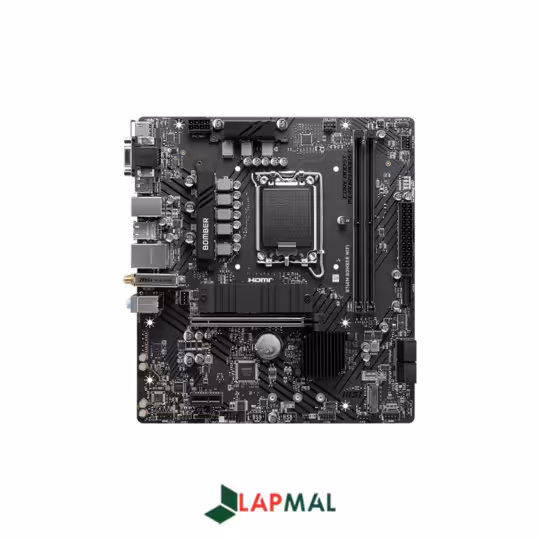 مادربرد ام اس آی مدل B760M BOMBER WIFI
فروشگاه اینترنتی تخصصی لپتاپ لپ مال