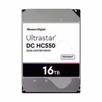 هارد دیسک اینترنال وسترن دیجیتال مدل Ultrastar DC HC550 ظرفیت 16 ترابایت