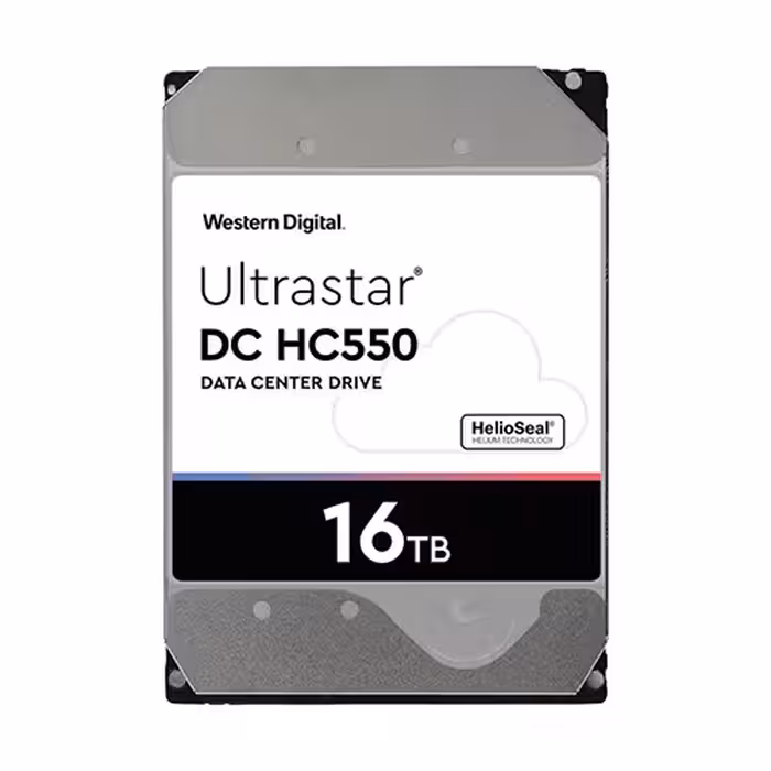 هارد دیسک اینترنال وسترن دیجیتال مدل Ultrastar DC HC550 ظرفیت 16 ترابایت