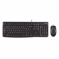 کیبورد و ماوس با سیم لاجیتک مدل Logitech MK120