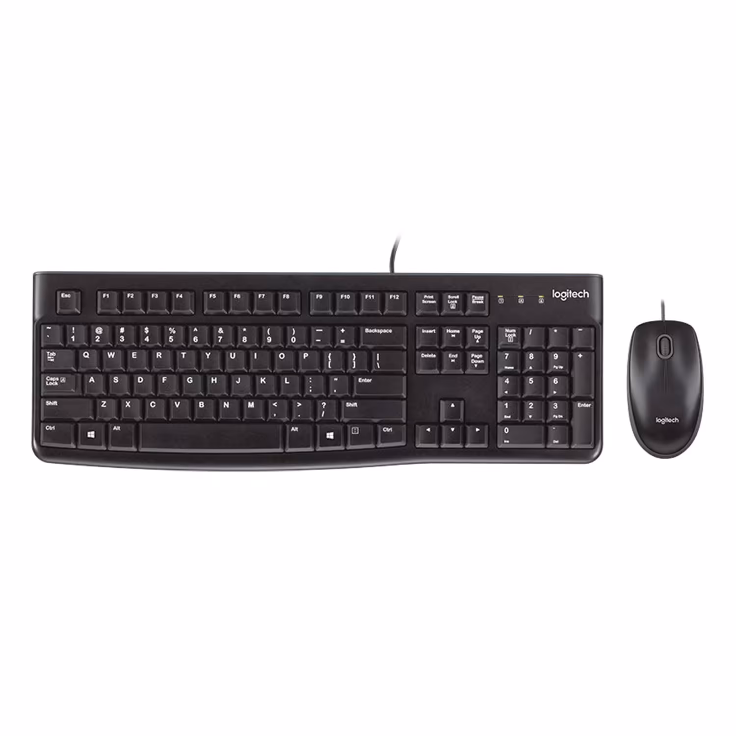 کیبورد و ماوس با سیم لاجیتک مدل Logitech MK120