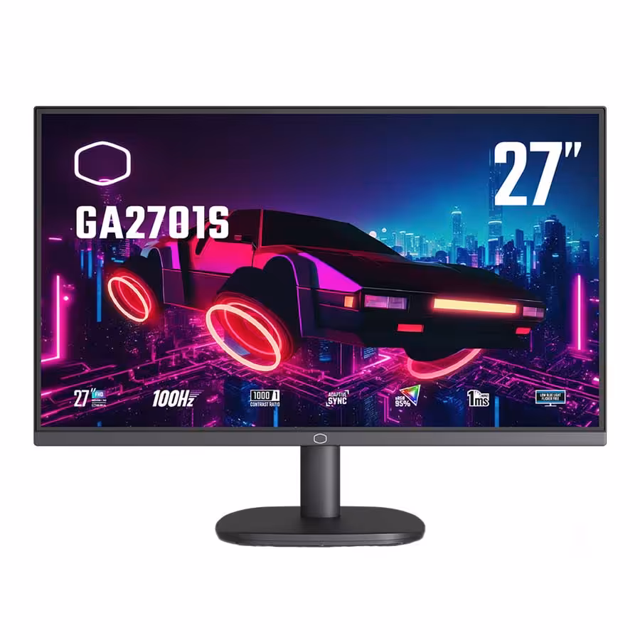 قیمت و خرید مانیتور گیمینگ 27 اینچ کولرمستر مدل GA2701S | یاس ارتباط