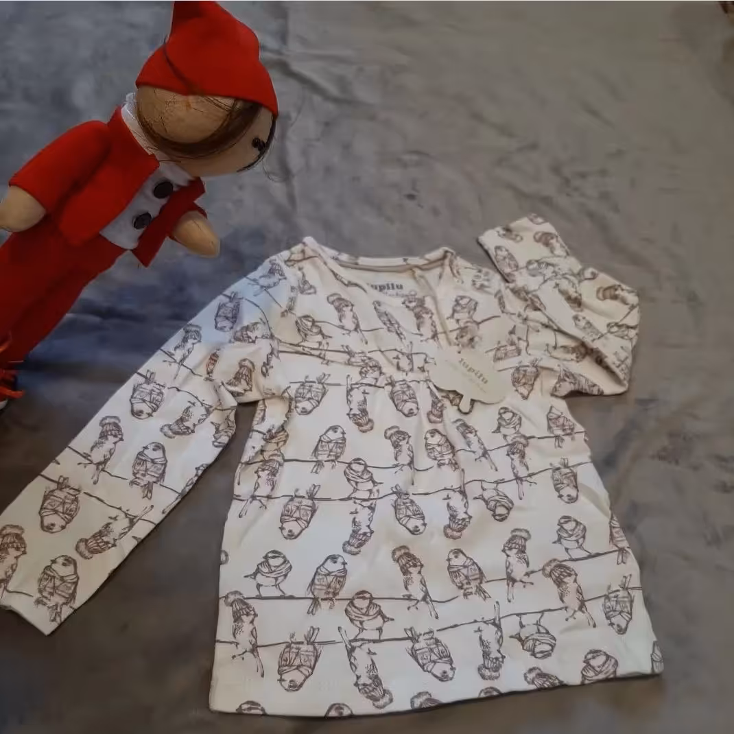 بلوز نوزادی دخترانه لوپیلو