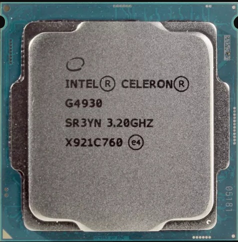 پردازنده CPU اینتل بدون باکس مدل Celeron G4930 فرکانس 3.20 گیگاهرتز