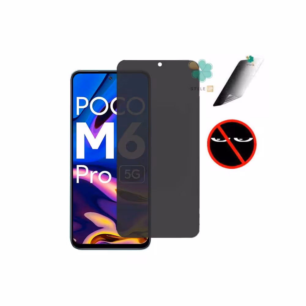 محافظ صفحه گوشی Nano Privacy مناسب Xiaomi Poco M6 Pro