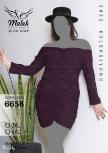 پیراهن مجلسی یقه دکلته کش دوزی