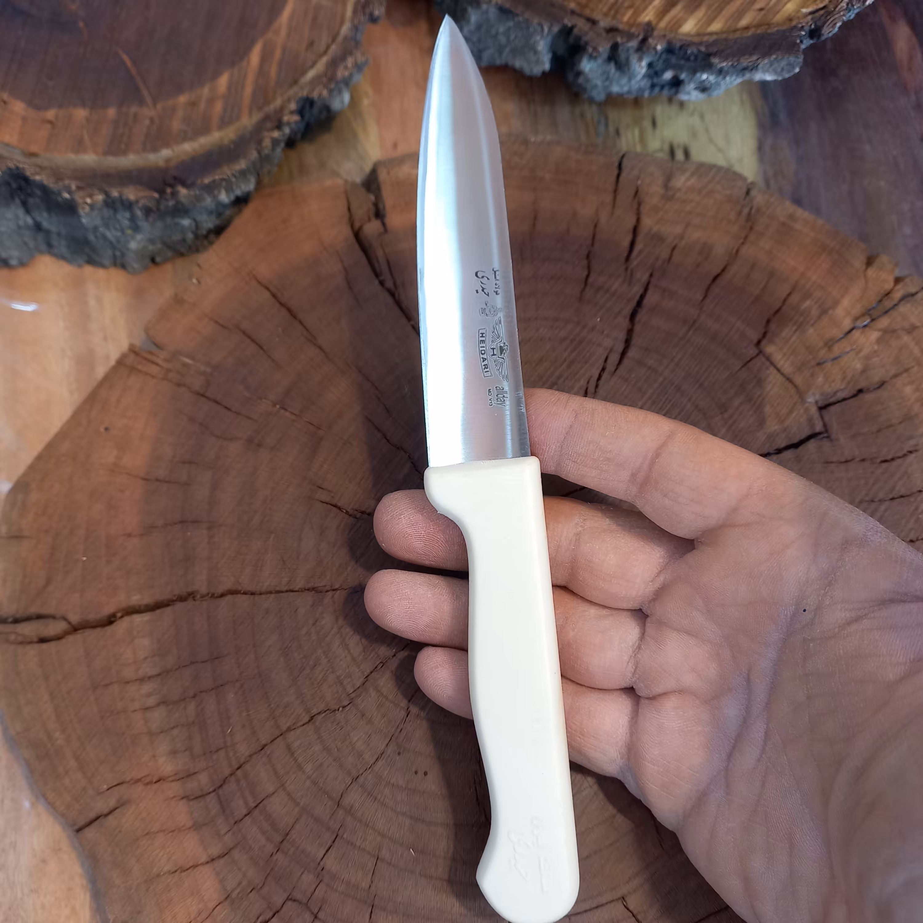 چاقو دم دستی استیل فولاد حیدری