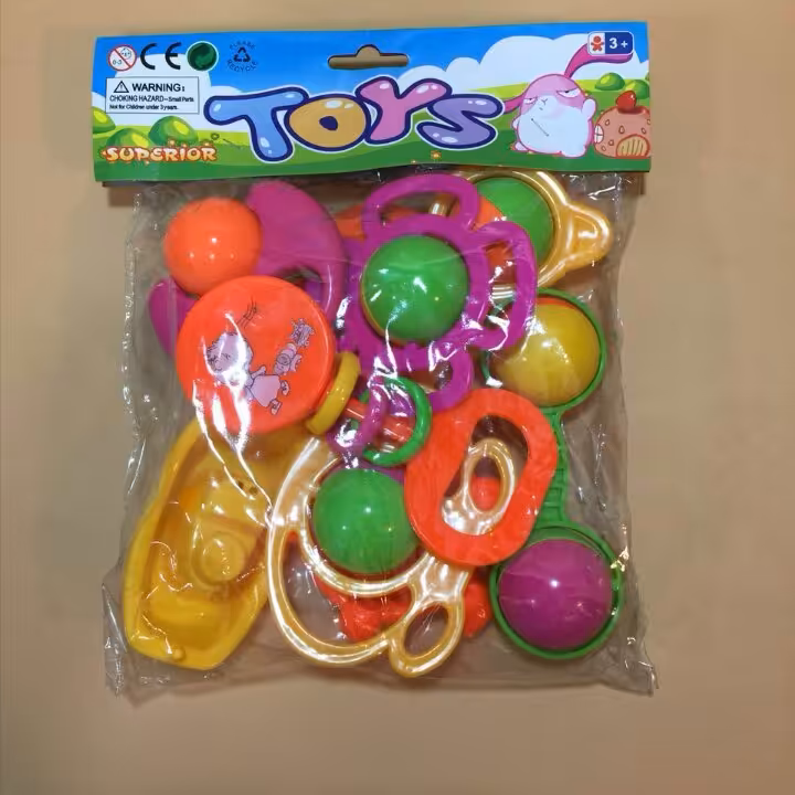 جفجغه رنگ خوشگل، با کیفیت، مخصوص نی نی ها