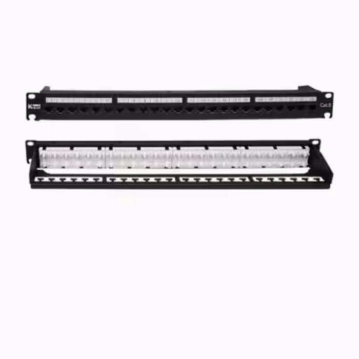 پچ پنل 24 پورت Cat6 UTP کی نت K-NPC6UTL24