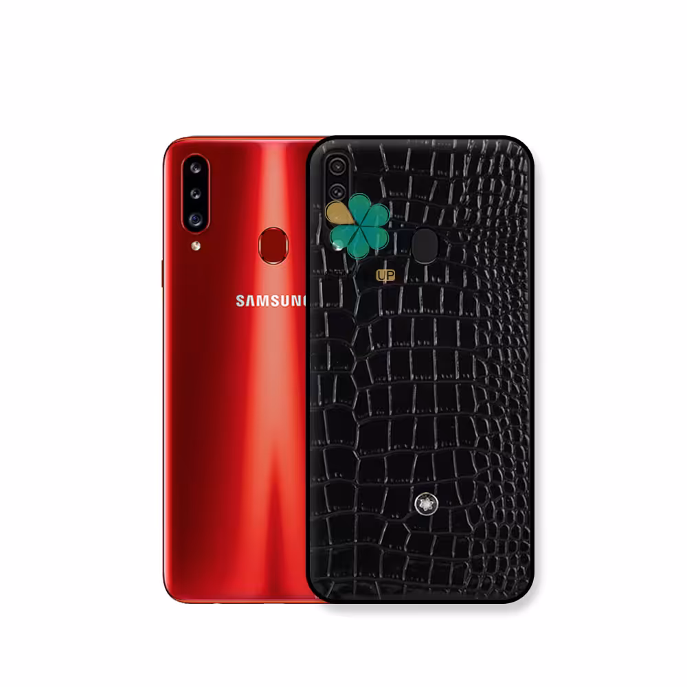 قاب چرمی گوشی سامسونگ Samsung Galaxy A20s برند Mont Blanc