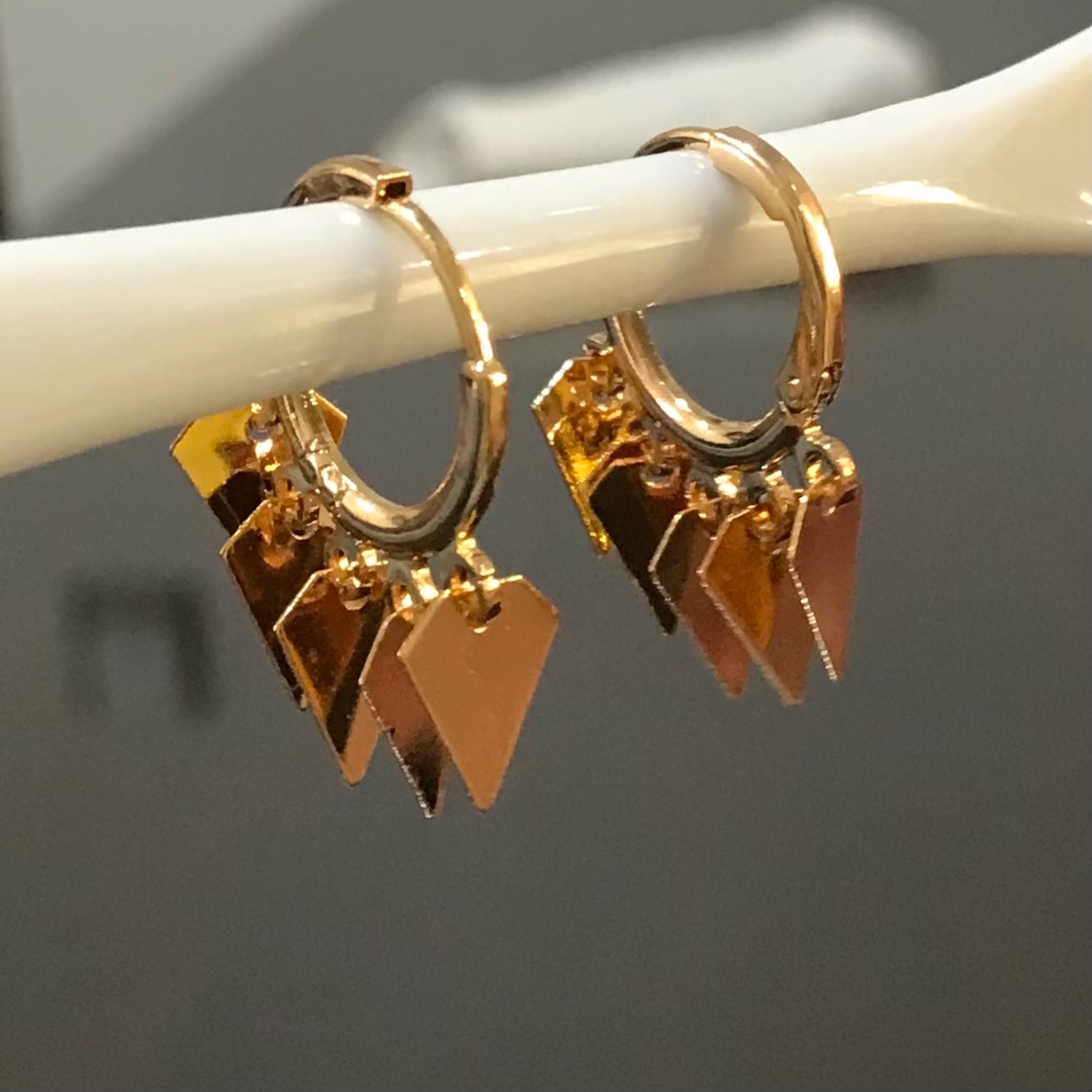 گوشواره حلقه ای  آویزدار ysx