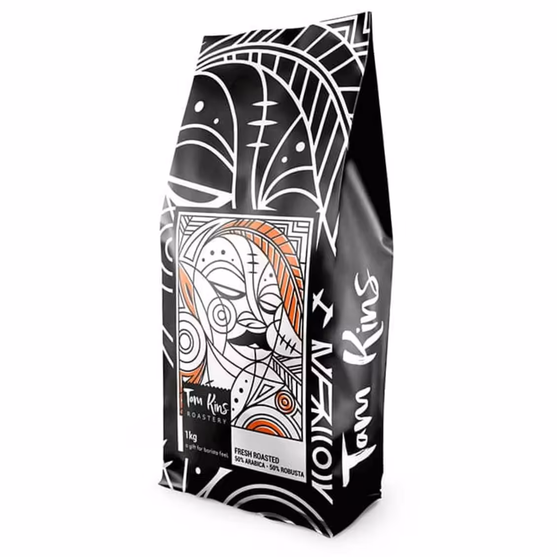 دانه قهوه 50 درصدعربیکا تام کینز یک کیلوگرم