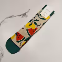 جوراب طرح دار-جنس عاالی-ساق دار-دارای رنگبندی 