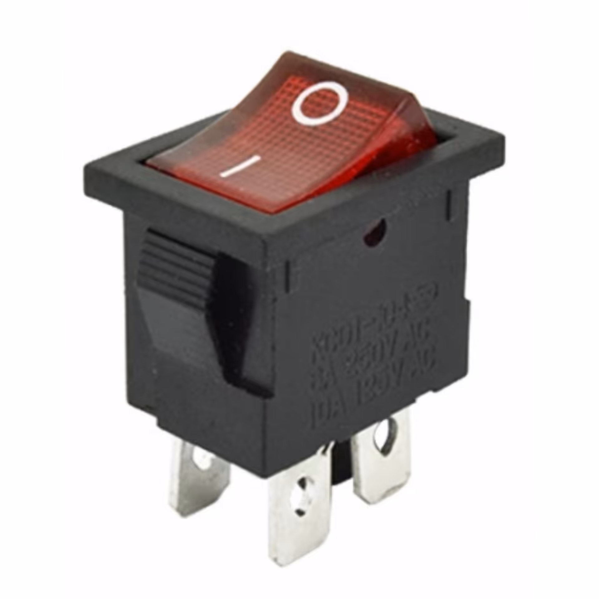 کلید راکر 4 پین چراغ دار