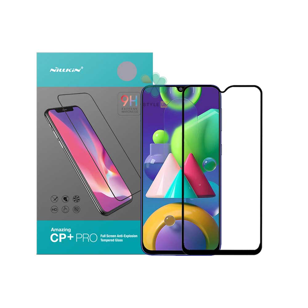 گلس گوشی سامسونگ Samsung Galaxy M21 مدل نیلکین CP  Pro