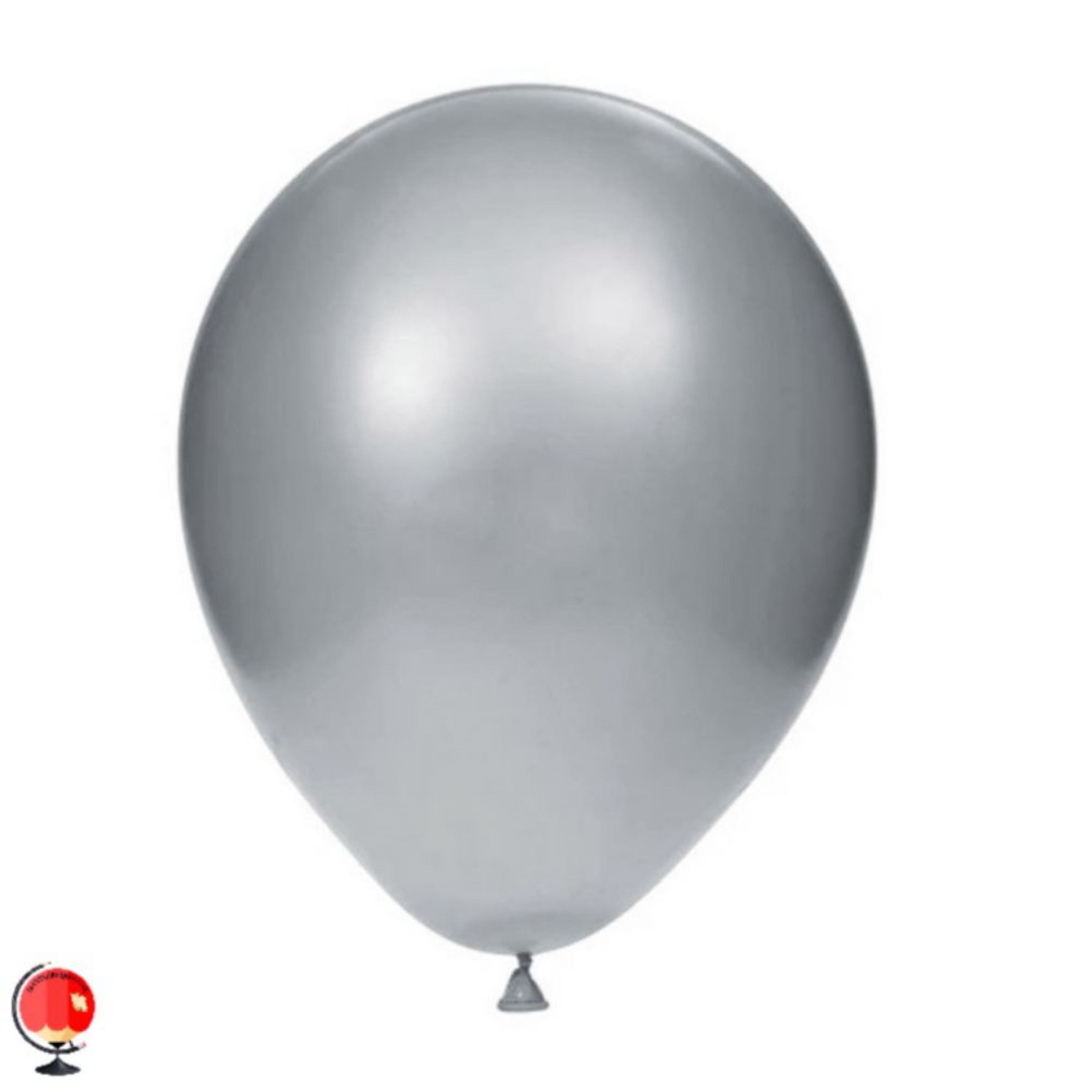 بادکنک نقره ای سایز 6 اینچ