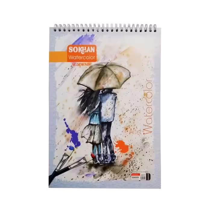 دفتر آبرنگ 10 برگ سخن