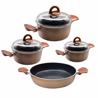 سرویس قابلمه 7 پارچه سرامیک برند یونیک 