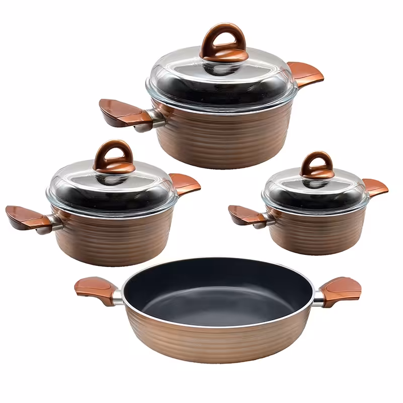 سرویس قابلمه 7 پارچه سرامیک برند یونیک 