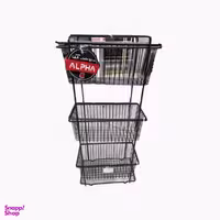 سبد سیب زمینی و پیاز آلفا مدل 3طبقه