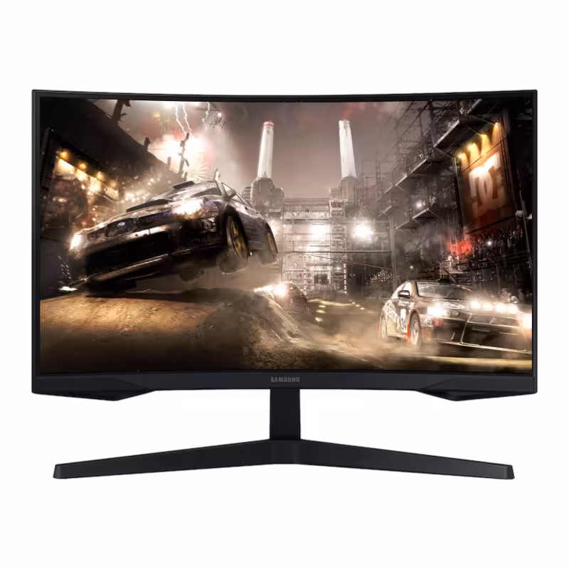 مانیتور منحنی 27 اینچ سامسونگ مدل Odyssey G5 LC27G55TQ-W