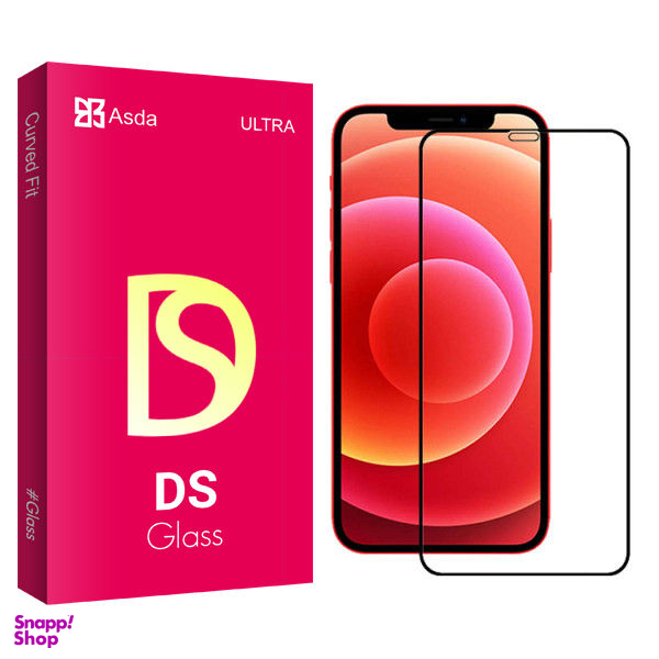 محافظ صفحه نمایش سرامیکی مات آسدا مدل DS glass مناسب برای گوشی موبایل اپل Iphone 12 Pro