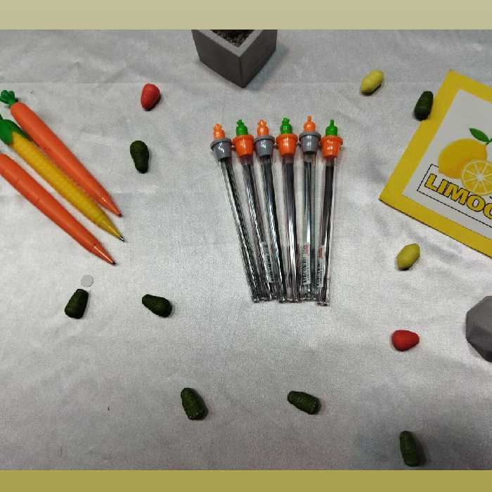 نوک اتود(مدادنوکی) 20 عددی 10 سانتی فانتزی هویج پنج دهم