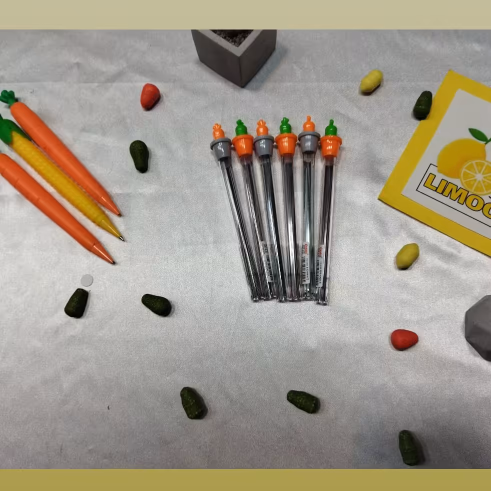 نوک اتود(مدادنوکی) 20 عددی 10 سانتی فانتزی هویج پنج دهم