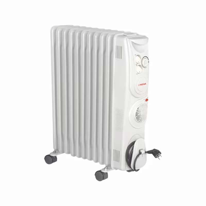 بخاری برقی کم مصرف شوفاژ برقی کم مصرف نوا NH-1244-9F شوفاژ برقی 9 پره نوا با( دوسال گارانتی)