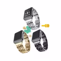 بند ساعت هوشمند اپل واچ Apple Watch 45/49mm استیل 5Bead