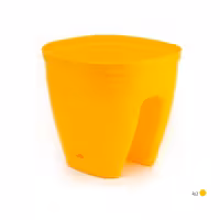 گلدان گل آذین نرده ای کد642 جنس پلاستیک در 10رنگ متنوع نصب بدون نیاز به پیچ و مهره همراه زیر گلدانی با ارسال رایگان