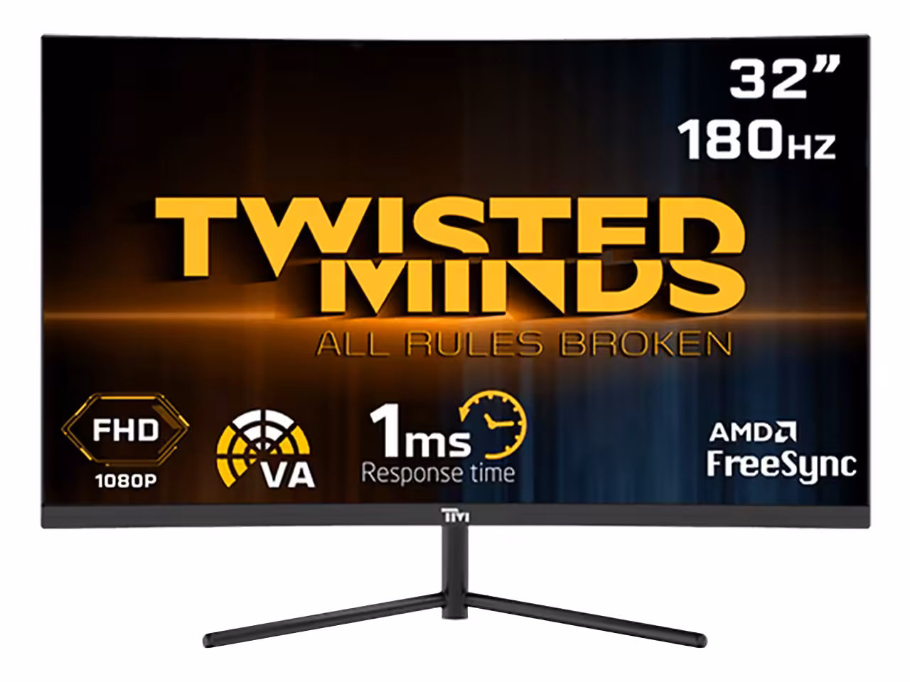 خرید مانیتور گیمینگ 32 اینچ Twisted Minds TM32CFHD180VA با بهترین قیمت