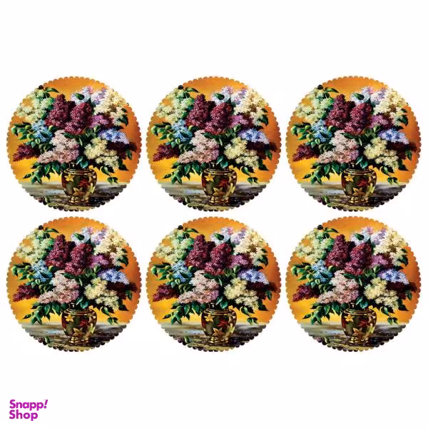 زیر بشقابی کد U2-42109 ست 6 عددی