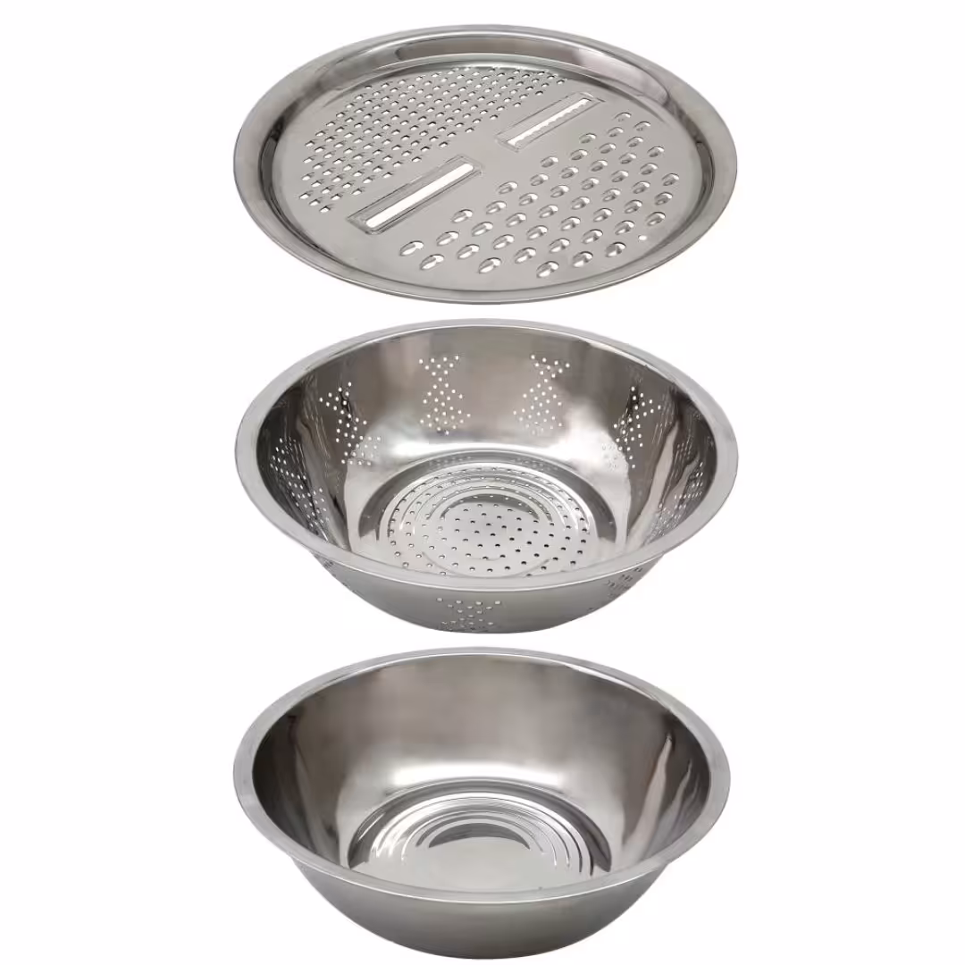 ست آبکش و آبگیر استیل به همره رنده مدل ALR300